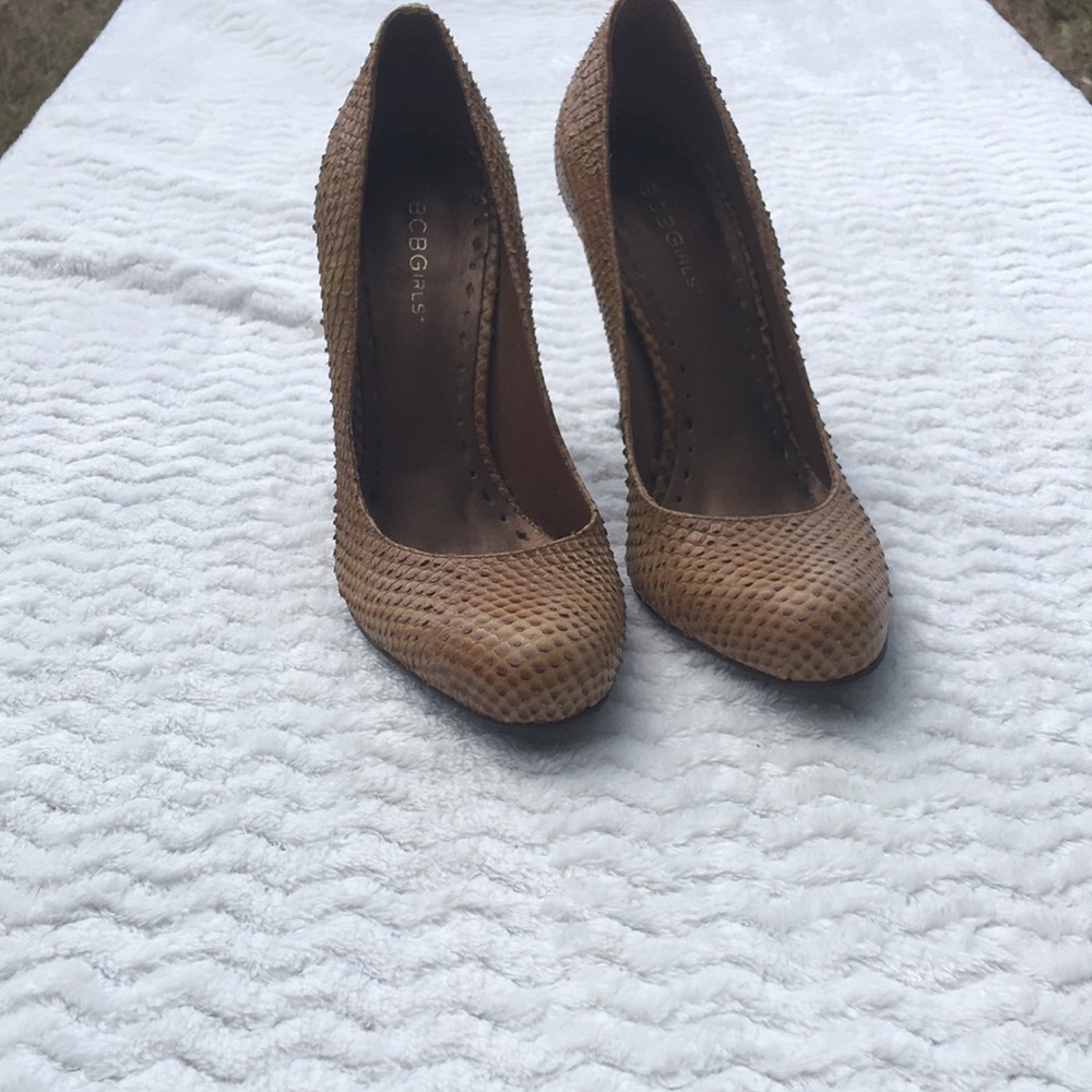 Bcbg chunky heel